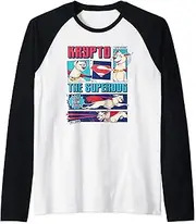 [DC Comics] DC League of Super-Pets Krypto's Superpower Lineup Raglan Baseball Tee