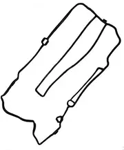 Valve Cover Gasket for Buick Encore 2013-2016, for Cadillac ELR 2014-2016, for Chevrolet Cruze, Engine Valve Cover Gasket Set/55573747