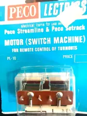 PECO PL-10 POINT MOTOR Switch Machine TURNOUT MOTOR HO/OO Train Track
