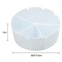 在飛比找蝦皮商城優惠-【W.I.P 台灣聯合】新型四格筆洗盤 洗筆筒 水彩筒 洗筆