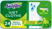 Swiffer Sweeper Wet Mopping Cloths, Multi-Surface Floor 24 Count (Pack of 1)