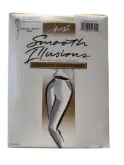 Hanes Silk Reflections Style 718 Panty Hose Control Top Pearl EF
