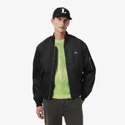Water-Repellent Padded Bomber Jacket
