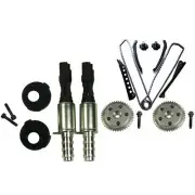 Cam Phasers Timing Chain VVT Valves with Seal & Screw Kit Fit Ford F-150 F-250