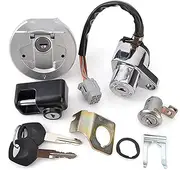 Ignition Key Switches for Suzuki VZR1800BZ VZR1800B for Boulevard M109R B.O.S.S 37000-49891 37000-48890 Ignition Switch Fuel Cap Seat Lock Key Ignition Barrel Key Switch