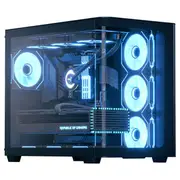 Aerocool P500C Compact PC Case Black