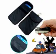 ID BLOCKER, KEY FOB SIGNAL RF EMF CREDIT CARD BLOCKER POUCH FARADAY ANTI HACKING