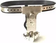 HCUDFN SM Invisible Chastity Belt for Men Penis Scrotum Bindings Cock Stainless Steel Chastity Device Sex Toys for Men(Waist 90~110cm)