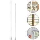 2 Pcs Curtain Accessories Window Blind Rod Vertical Wand Control Replacement