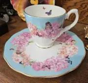 Royal Albert Miranda Kerr Mug & 20cm Side Plate Set - Devotion - Blue - BNIB