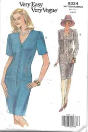 Vogue #8324 MISSES' DRESS Sewing Pattern Uncut Sizes 6-10