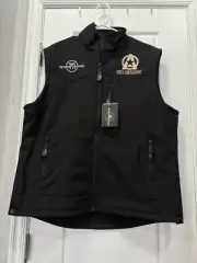 TETON RIDGE 2023 Contestant Vest Men's Black Full Zip The American Rodeo NWT