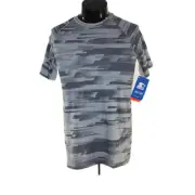 Starter Base Layer Shirt Men's Medium Gray Dri-Fit Fitted Compression