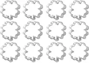 1 Dozen 12 Mini Four Leaf Clover 1.75'' Cookie Cutters Wedding Favors Party Gift