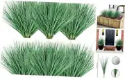 20PCS Artificial Outdoor Plants, Fake Grass Plants UV Resistant Greenery 20pcs