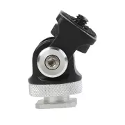 Camera Monitor Holder Mount Arm Hot Shoe Adapter Bracket for LED Video Light