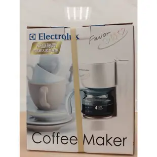 [全新未拆封]伊萊克斯(Electrolux) 美式咖啡機 ECM4G 4人份滴漏式 自動保溫
