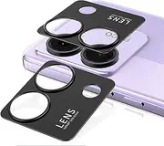 GIOPUEY Camera Lens Protector Compatible with Xiaomi Poco M7 Pro 5G,[2 Pack] Camera Lens Metal Protectors [Does Not Affect Imaging](Black)