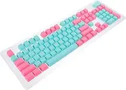 COHEALI 104-key Mechanical Keyboard Cap Set Replacement Key Caps for Heat Corrosion Resistant Frosty Texture for Keyboard Enthusiasts
