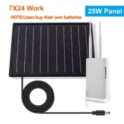 25W Solar Panel 4G Router WIFI Wireless Outdoor 18650 Battery Solar Powerd