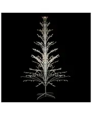 Northlight 9' Clear Lighted Cascade Twig Tree Outdoor Christmas