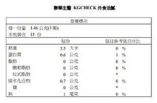 【聯華食品 KGCHECK】外食油膩對策 (45顆)
