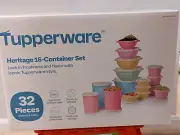 Tupperware Heritage Collection 32 Pcs Food Storage Container Set