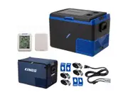 Kings Escape 65 Fridge/Freezer 12/24V +Cover+Tie-Down Kit+Thermometer +12v Cable