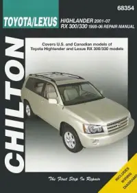 在飛比找博客來優惠-Chiltons Toyota/Lexus: Highlan