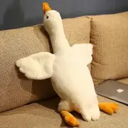 50-190cm Giant White Goose Plush Toys Soft Stuffed Animal Big Duck Pillow Very Large White Goose Sofa Cushion Girl Birthday Gift 50cm