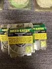 3 Ea. Weed Eater spool trimmer head 952-701607 Sensor Feed w/ 40’ of .080” line