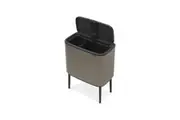 Bo Touch Bin (Platinum) - 34 Litres