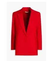 ALICE + OLIVIA Johanna linen-blend blazer Size 8