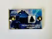 Doctor Who Prop Production Mandrel fur section mini display with COA