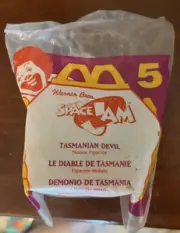 1996 Space Jam Looney Tunes McDonalds Happy Meal Toy - Tasmanian Devil #5 TAZ