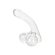 550ml Peniss Shape Glass Decanter Scotchs Vodka Wine Decanter Home Bar Accessories