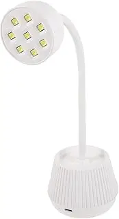 FRCOLOR Gel Uv Led Nail Lamp Gel Nail Polish Table Light Lamp Table for Desk Dazzle White Led Light