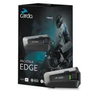 Cardo Packtalk Edge Single Headset Motorcycle Intercom Scala Rider Bluetooth JBL
