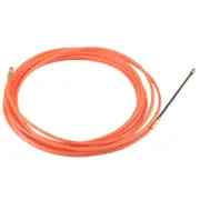 4Mm Orange Guide Device Nylon Electric Cable Push Pullers Duct Snake Rodder1548