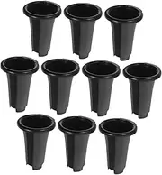 PHENOFICE 10pcs Outdoor Plastic Plant Pots Multi Functional Nursery Containers for Succulent and Garden Use Durable and Lightweight Design for Home and Balcony Gardening