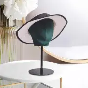 Mannequin Head Hat Display Stand Photo Prop Multifunctional Wig Holder for