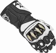 Arlen Ness Sugello Motorcycle Gloves, black-white, Size XS for Men Black White