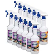 12x Northfork 750ml Food Surface Sanitiser Decanting Empty Bottle Liquid Spray