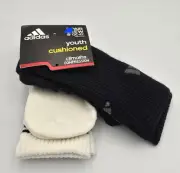 Adidas E2939 Youth's Sz M 13C-4Y 2 Pack Cushioned Climalite Camo Crew Socks
