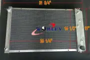 3ROW For 1965-1988 Chevy Nova Camaro Monte Carlo Buick Regal Aluminum Radiator