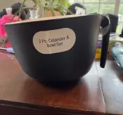 Studio Cuisine 2pc Colander And Bowl Set