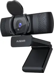 AF640 1080P Webcam with Microphone, 90°FOV USB PC Camera Webcam with Privacy 5