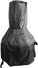 Chiminea Circuit, 210D Waterproof Patio Fireplace - Heavy Duty Firepit Cover Full Fireplace Cover Outdoor Patio Fanelod