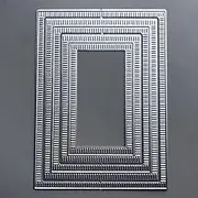Rectangle Border Die Cut for Card Making, Scrapbooking Die-Cuts, Metal Cutting Dies Congratulations Die Cuts Embossing Stencils Template for DIY Scrap-Booking Decor Wedding Birthday Blessing Card
