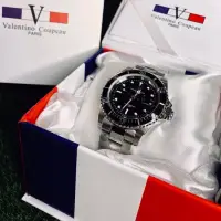 在飛比找蝦皮購物優惠-Valentino coupeau范倫鐵諾 水鬼轉盤手錶男錶